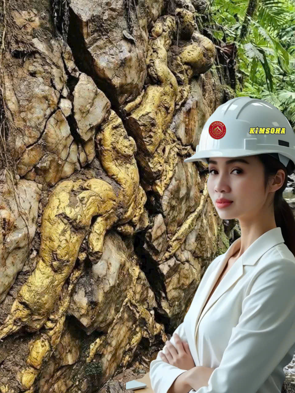 MÁY DÒ MẠCH VÀNG TRONG ĐÁ